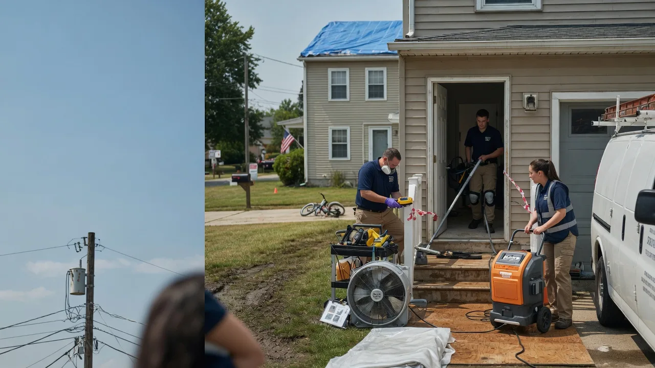 Water Damage Repair in Greenview, IL near me